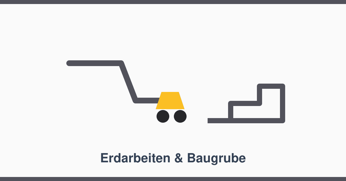 Erdarbeiten und Baugrube: Vom Baugrundgutachten bis zum Aushub