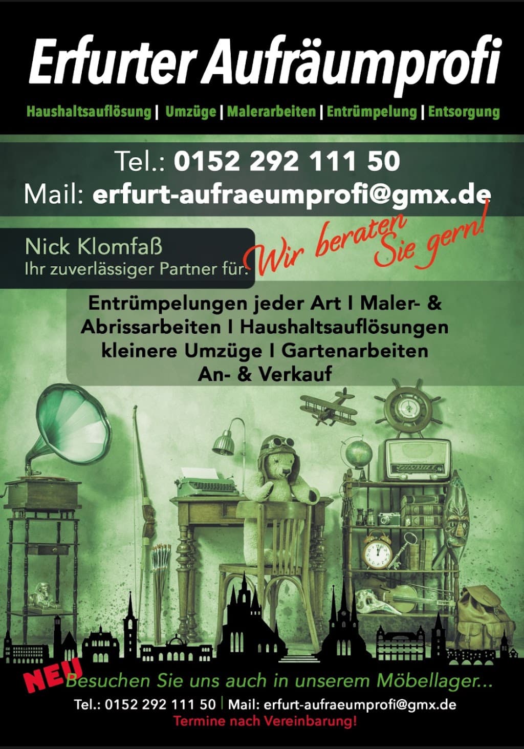 Erfurter Aufräumprofi